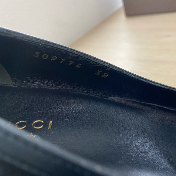 Gucci Kid Scamosciato/Nappa Charlotte Size 38 - Picture 6 of 11